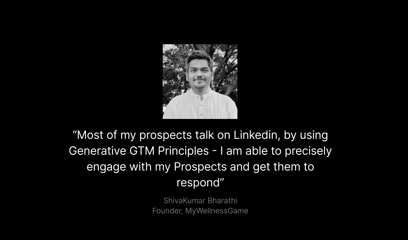 Founder Led Generative GTM
